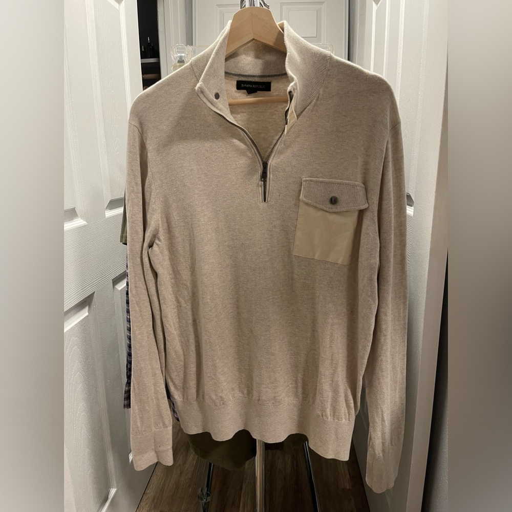 Banana Republic Quarter Zip